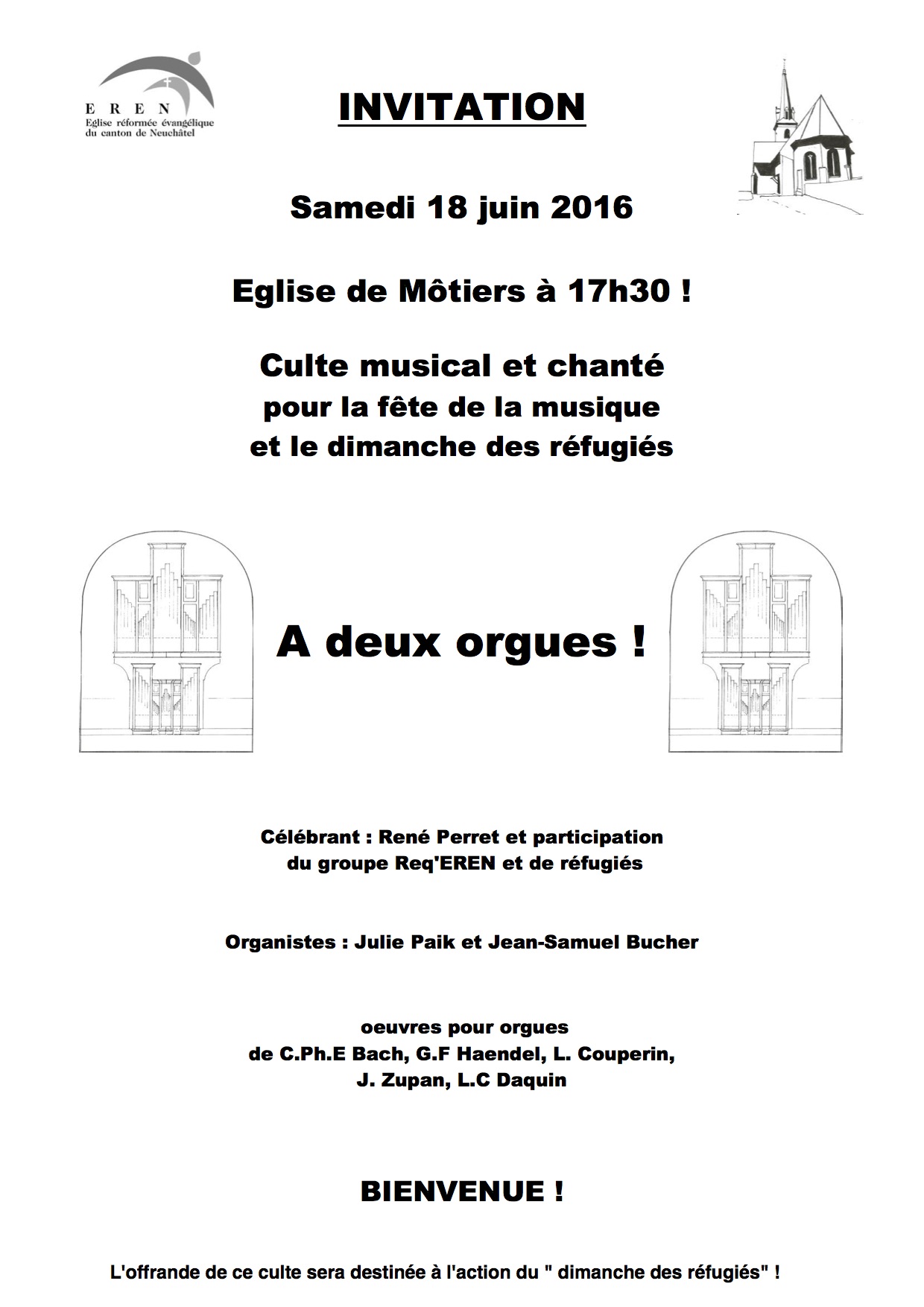 20160601invitation m et c, 2 orgues, 18 juin 2016